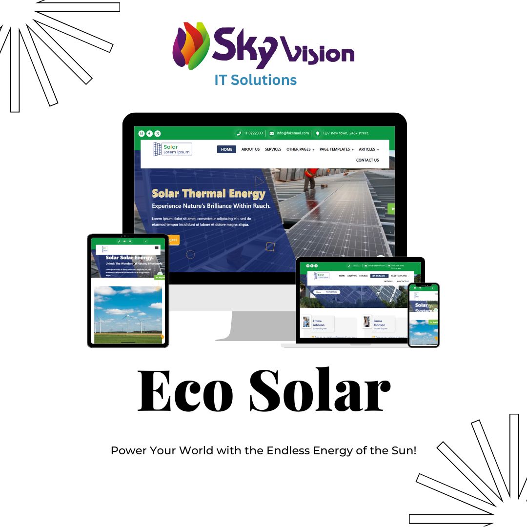 Sky Vision It Solutions - Software devlopment company